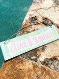 Rectangle Door Sign!