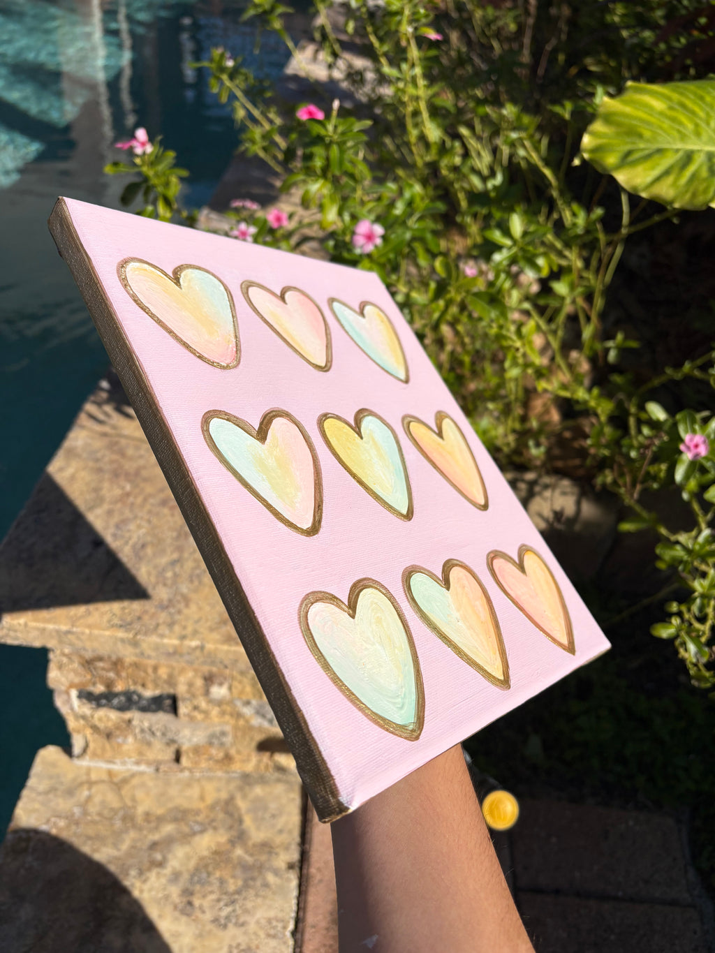 Original Hearts Canvas