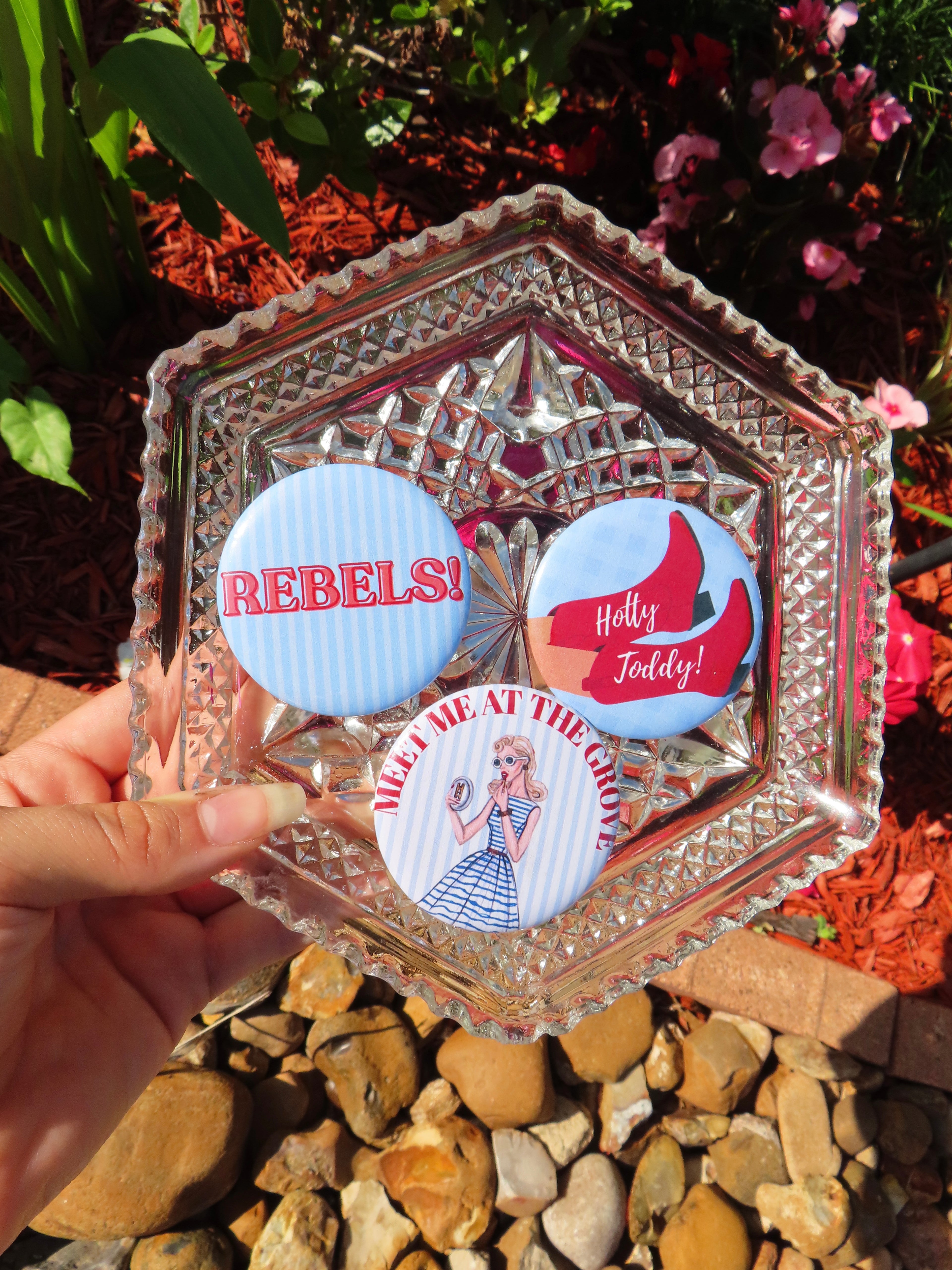 Ole Miss Buttons!