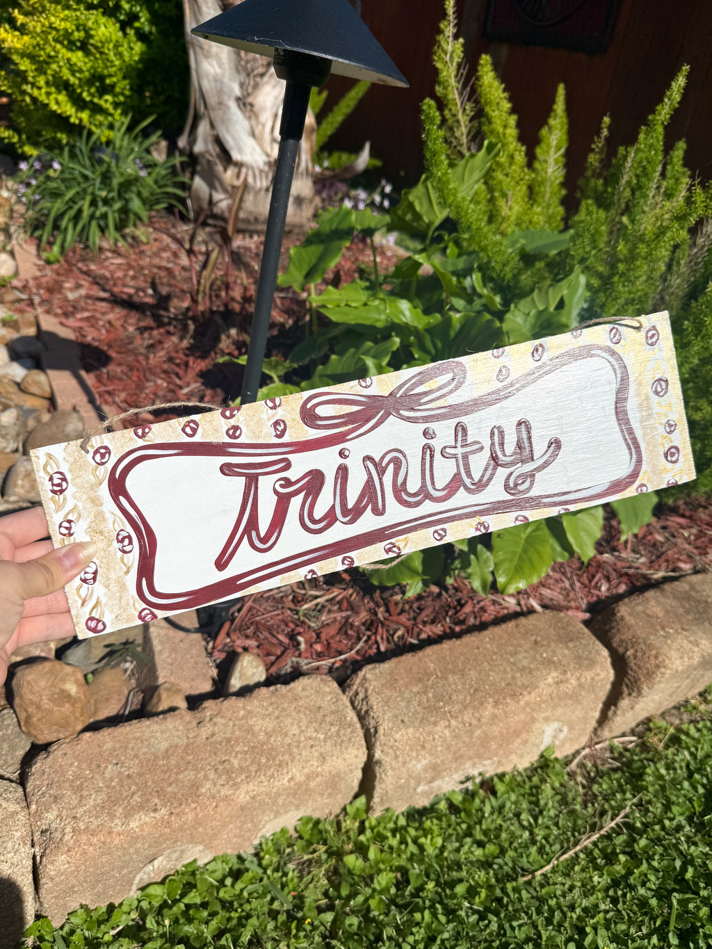 Rectangle Door Sign!