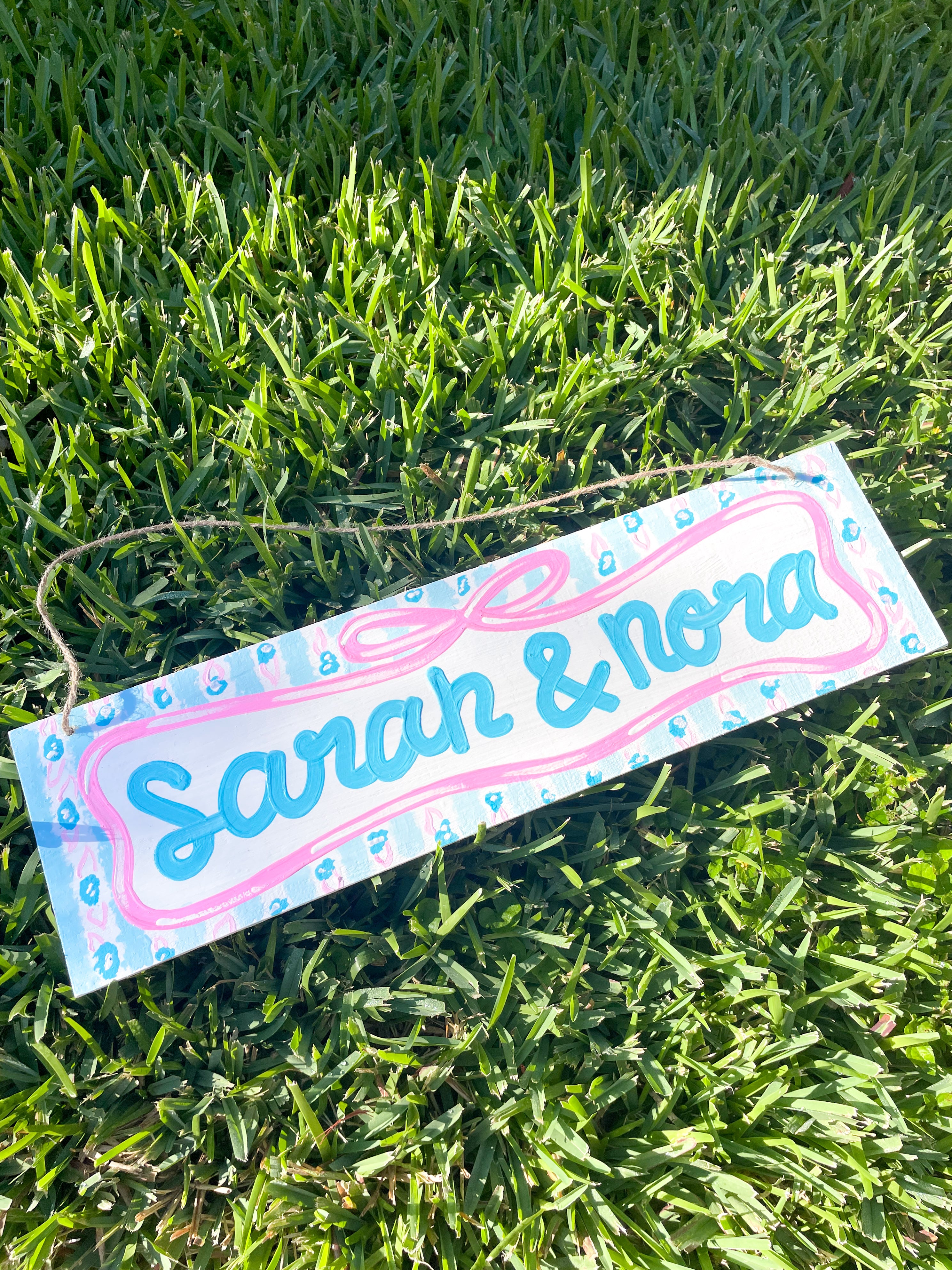 Rectangle Door Sign!