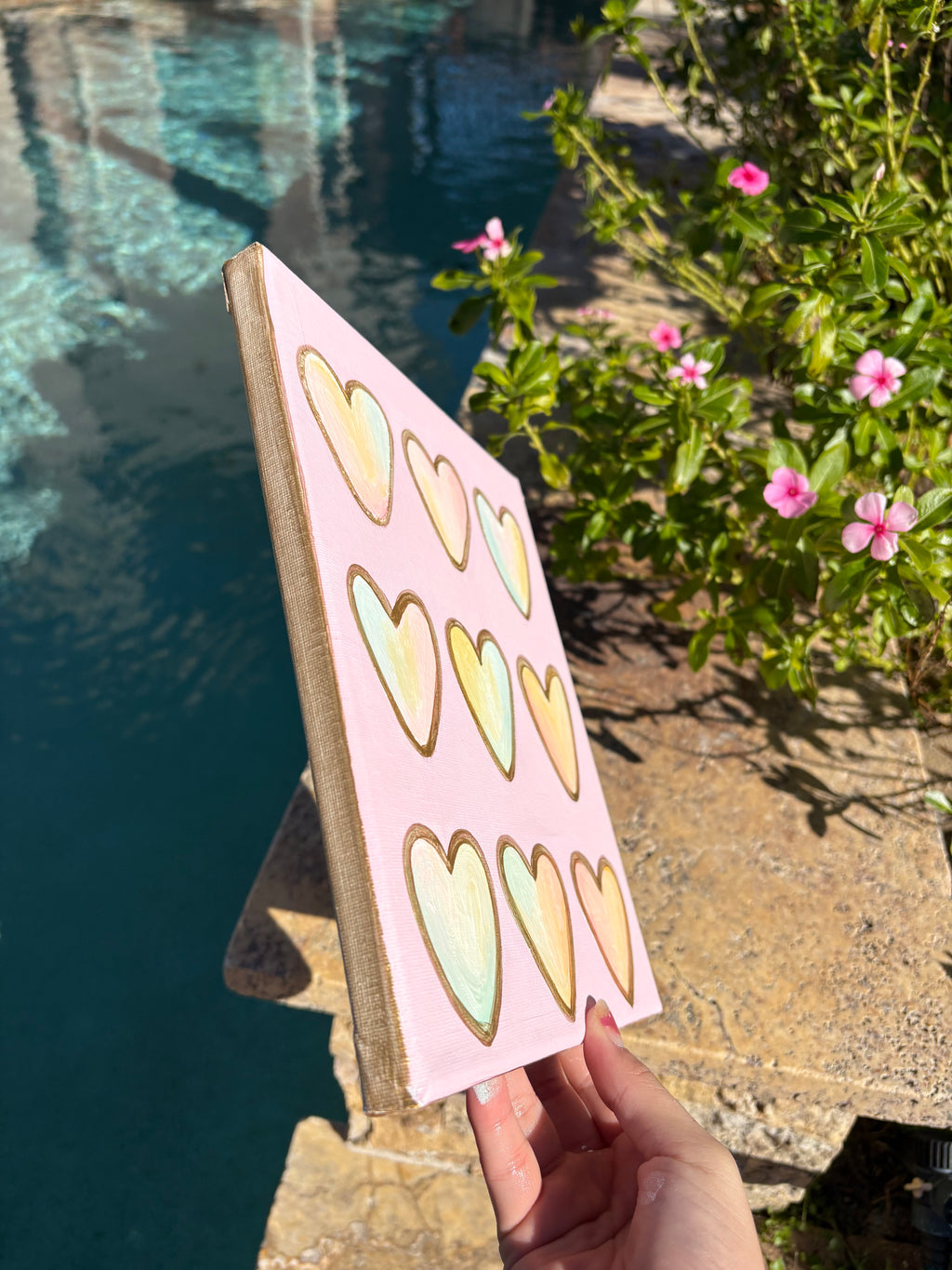 Original Hearts Canvas