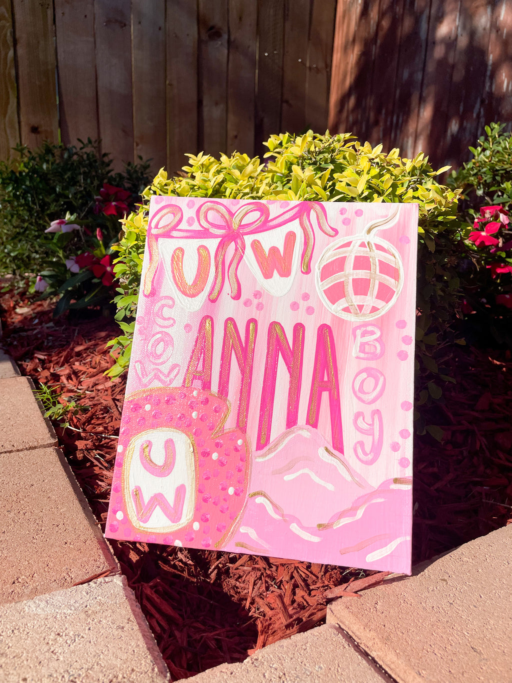 8x10in College Canvas!