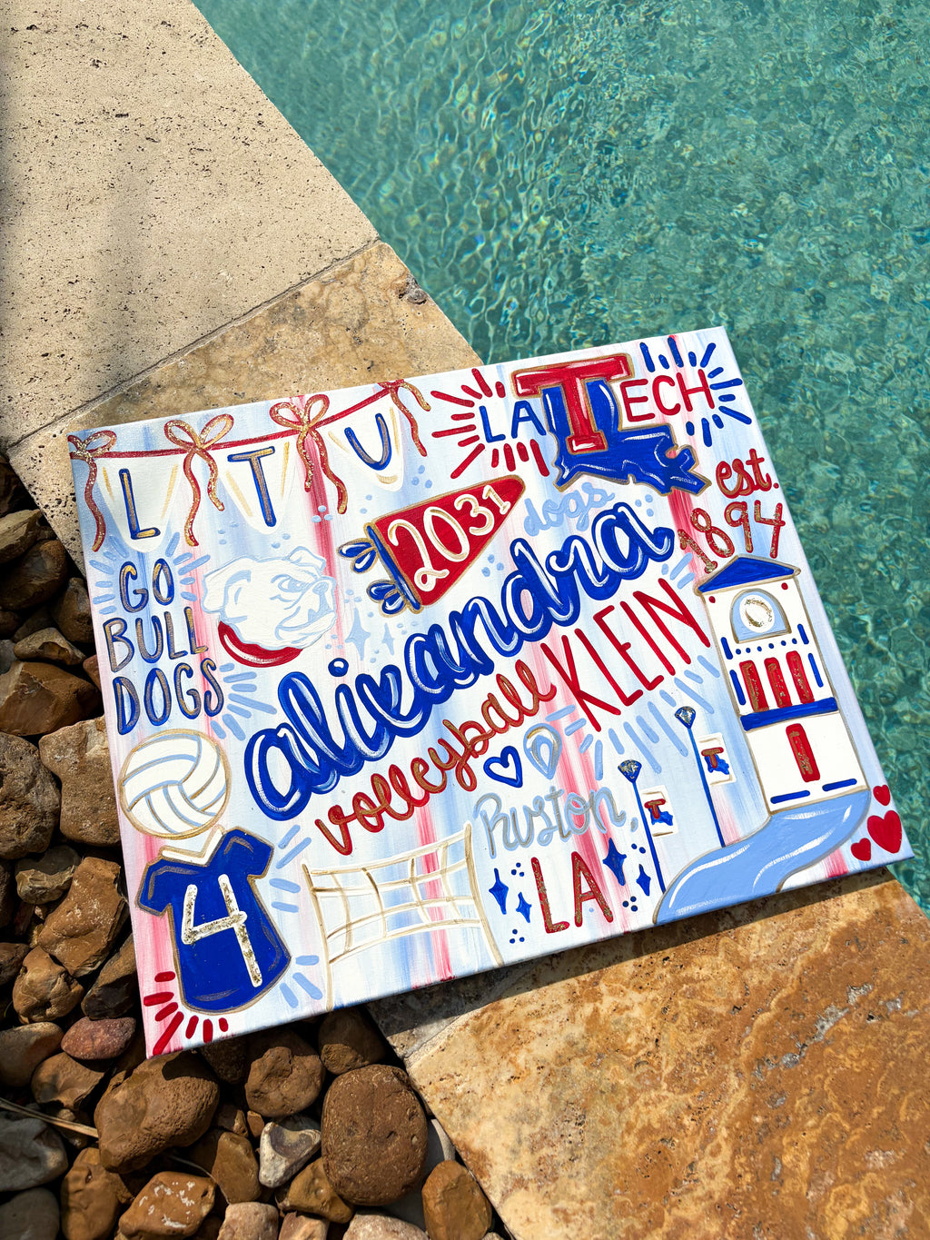 20x24in College Canvas!