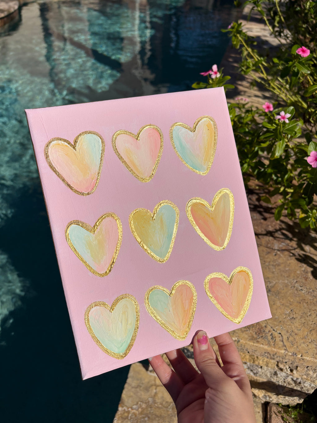Original Hearts Canvas