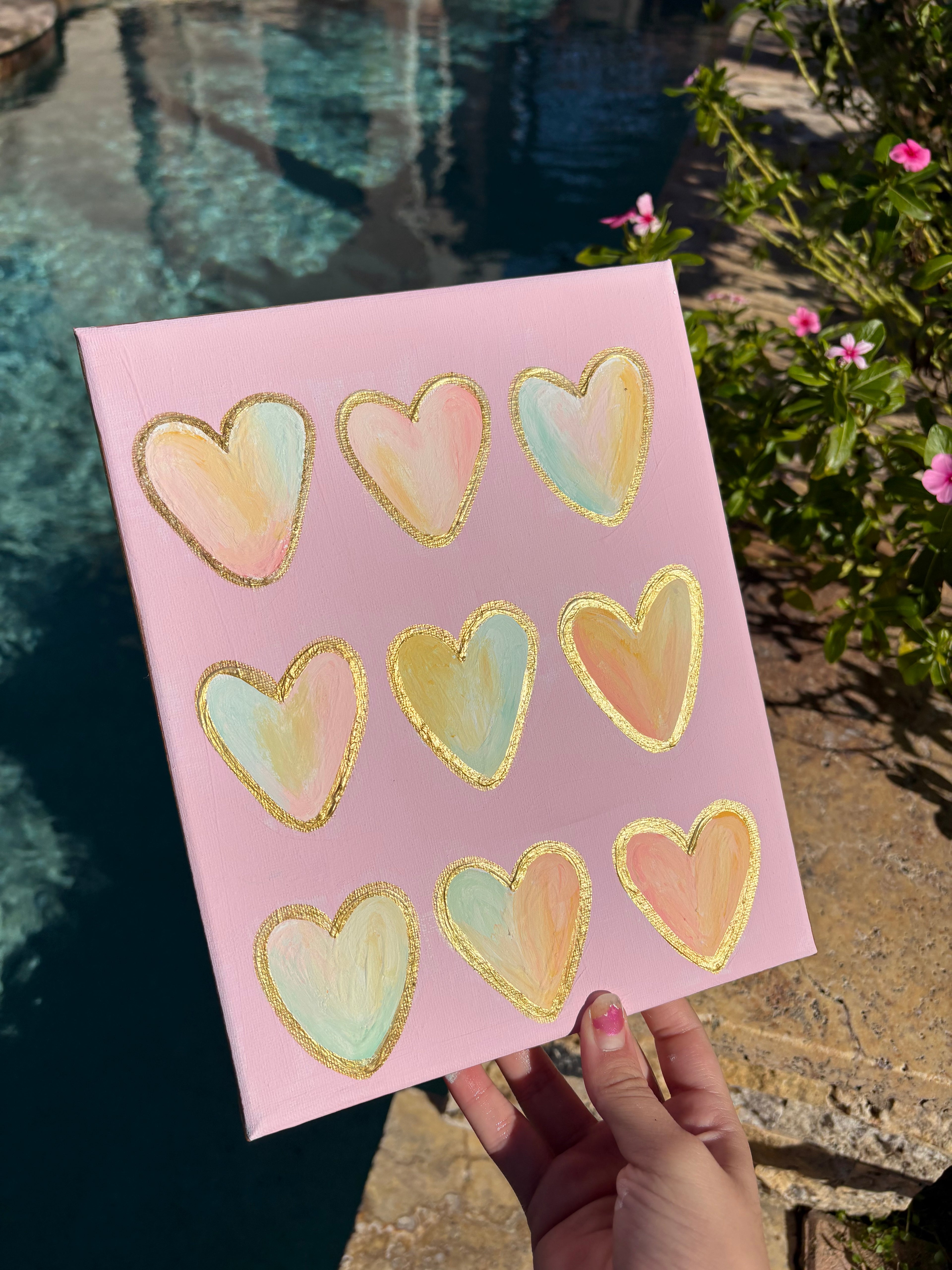 Original Hearts Canvas
