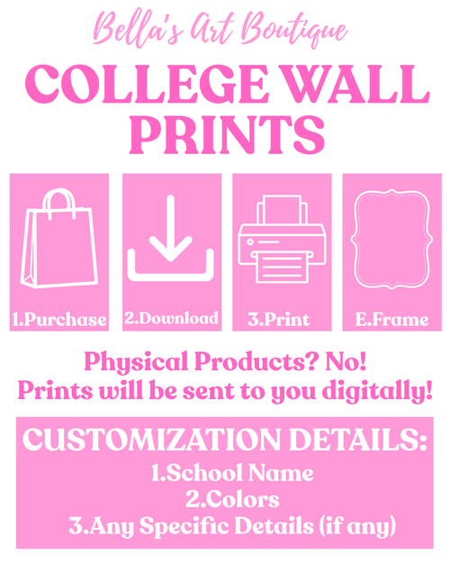 Aggie Pink Prints