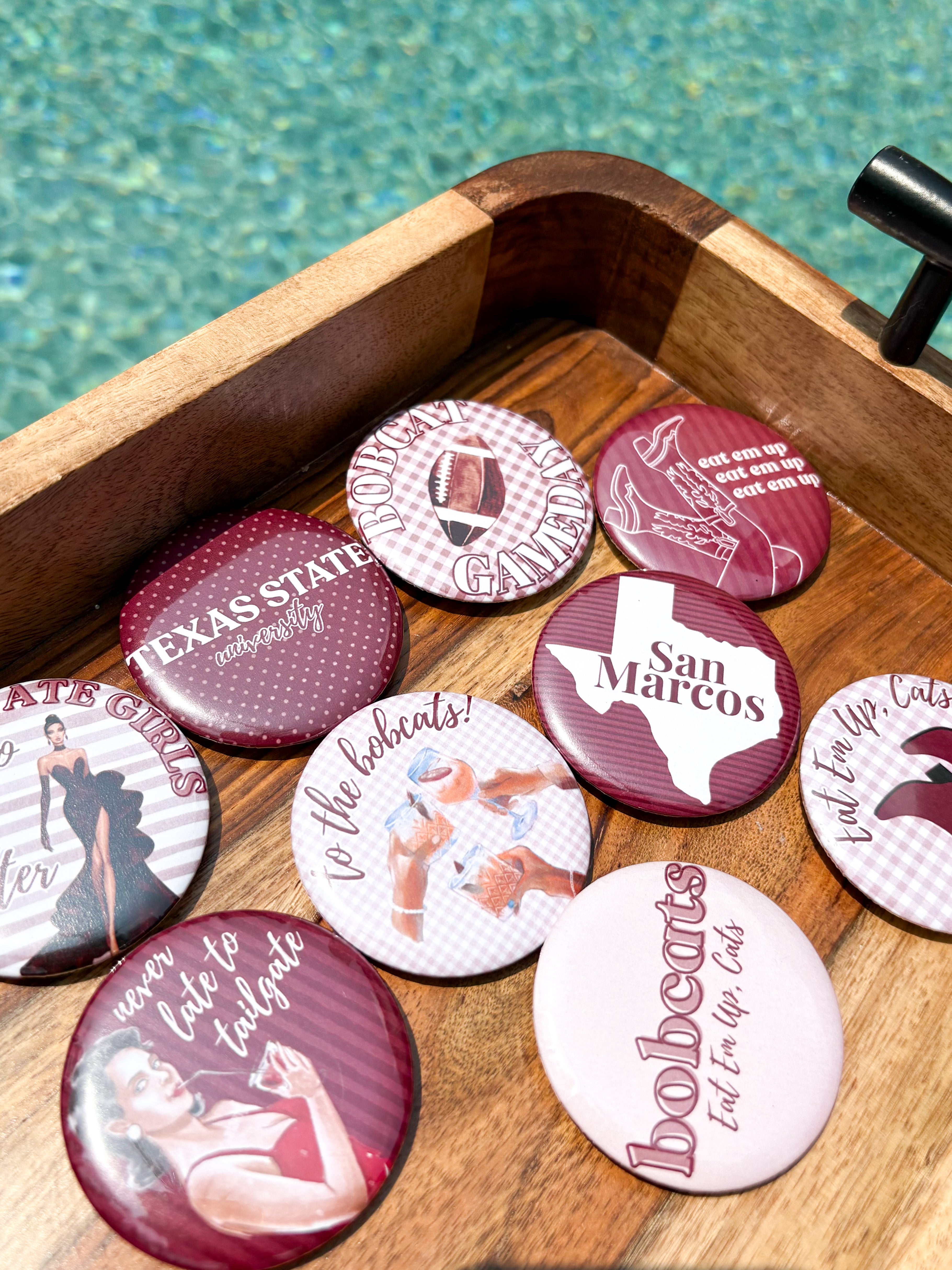 Texas State Buttons!