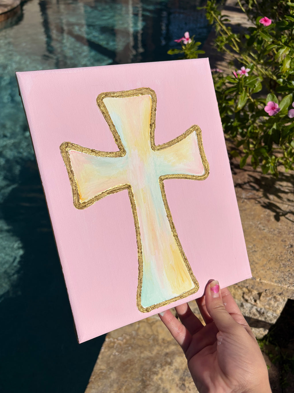 Original Cross Canvas