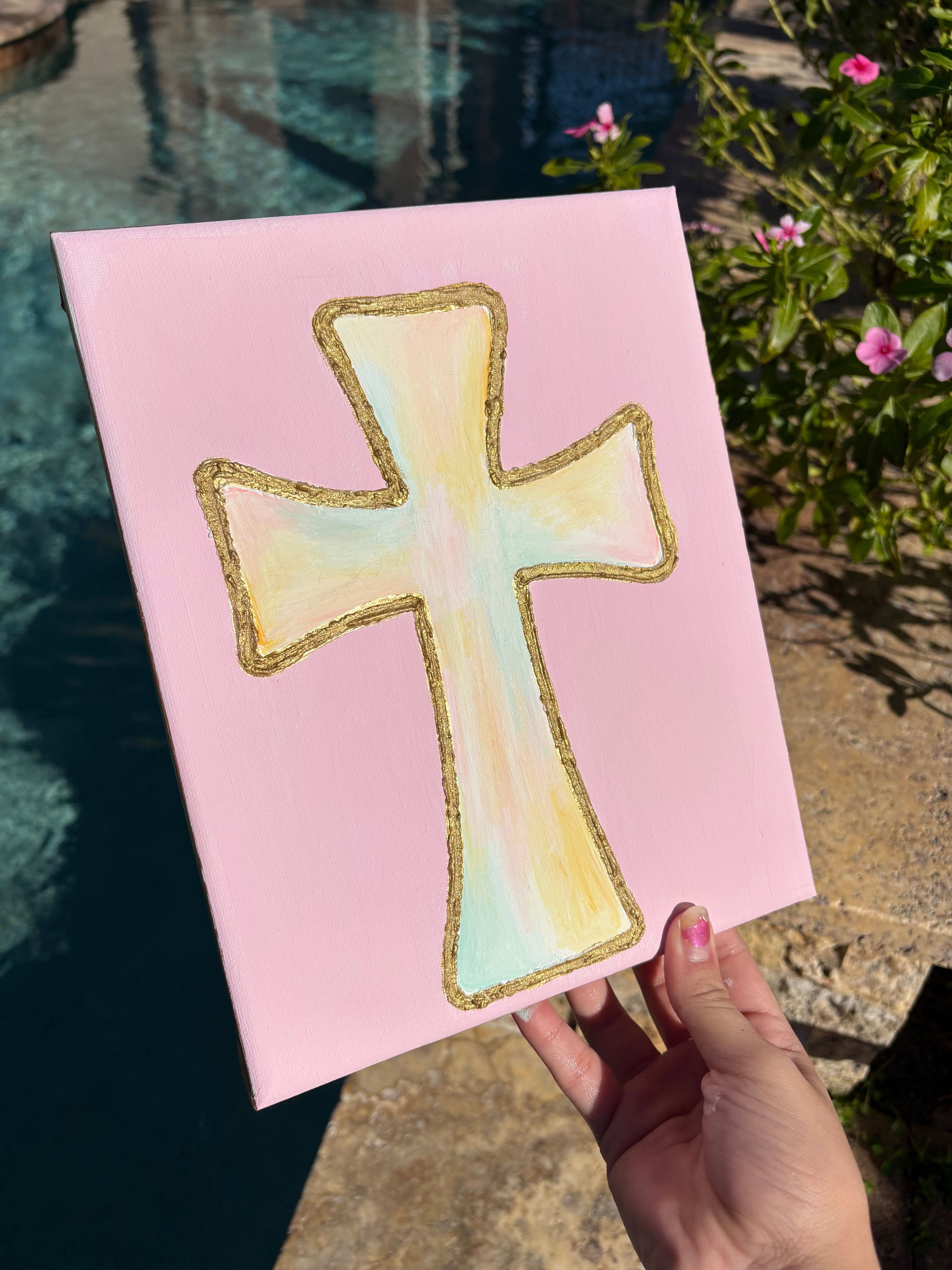 Original Cross Canvas