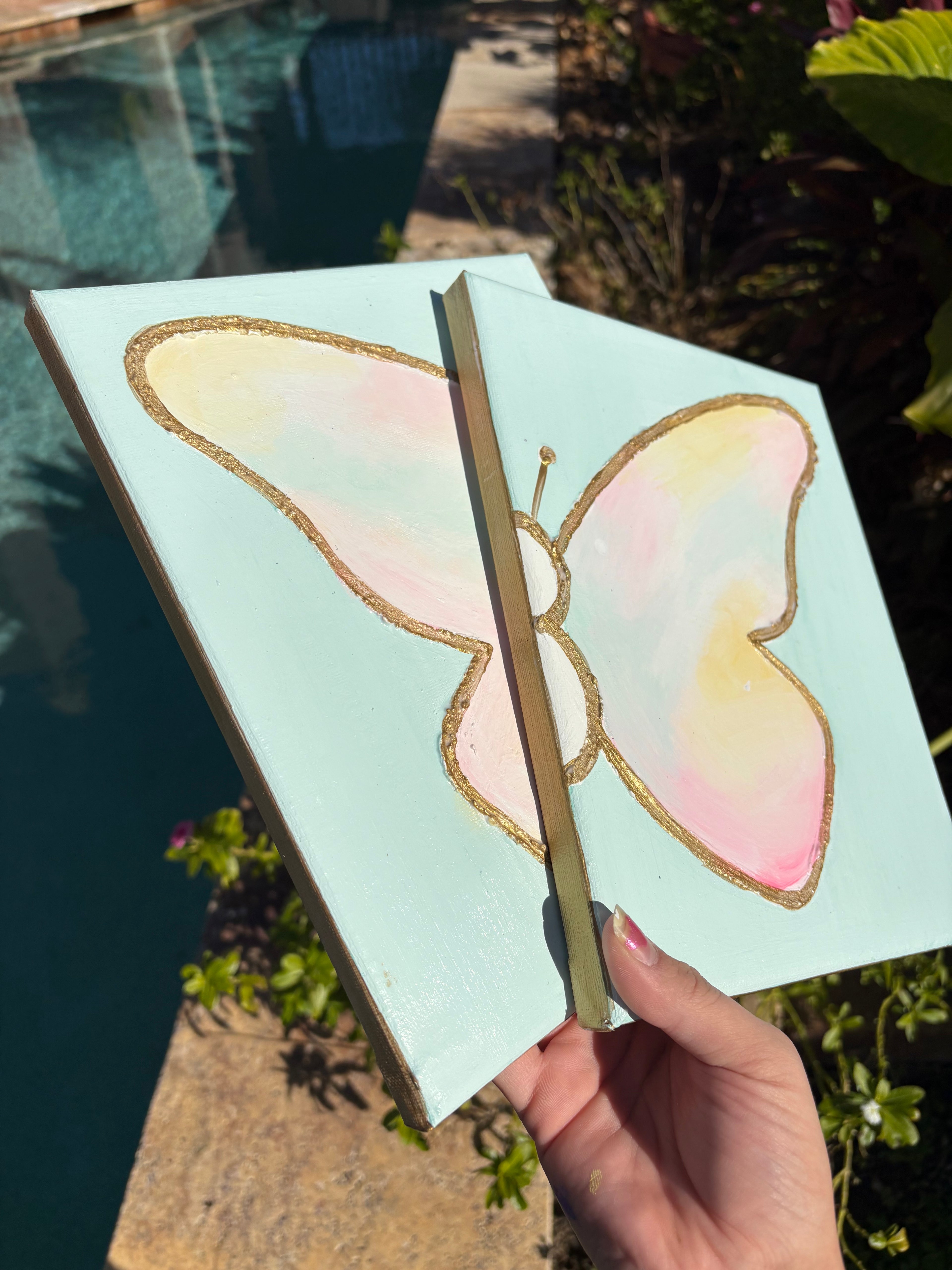 Original Butterfly Canvas Set