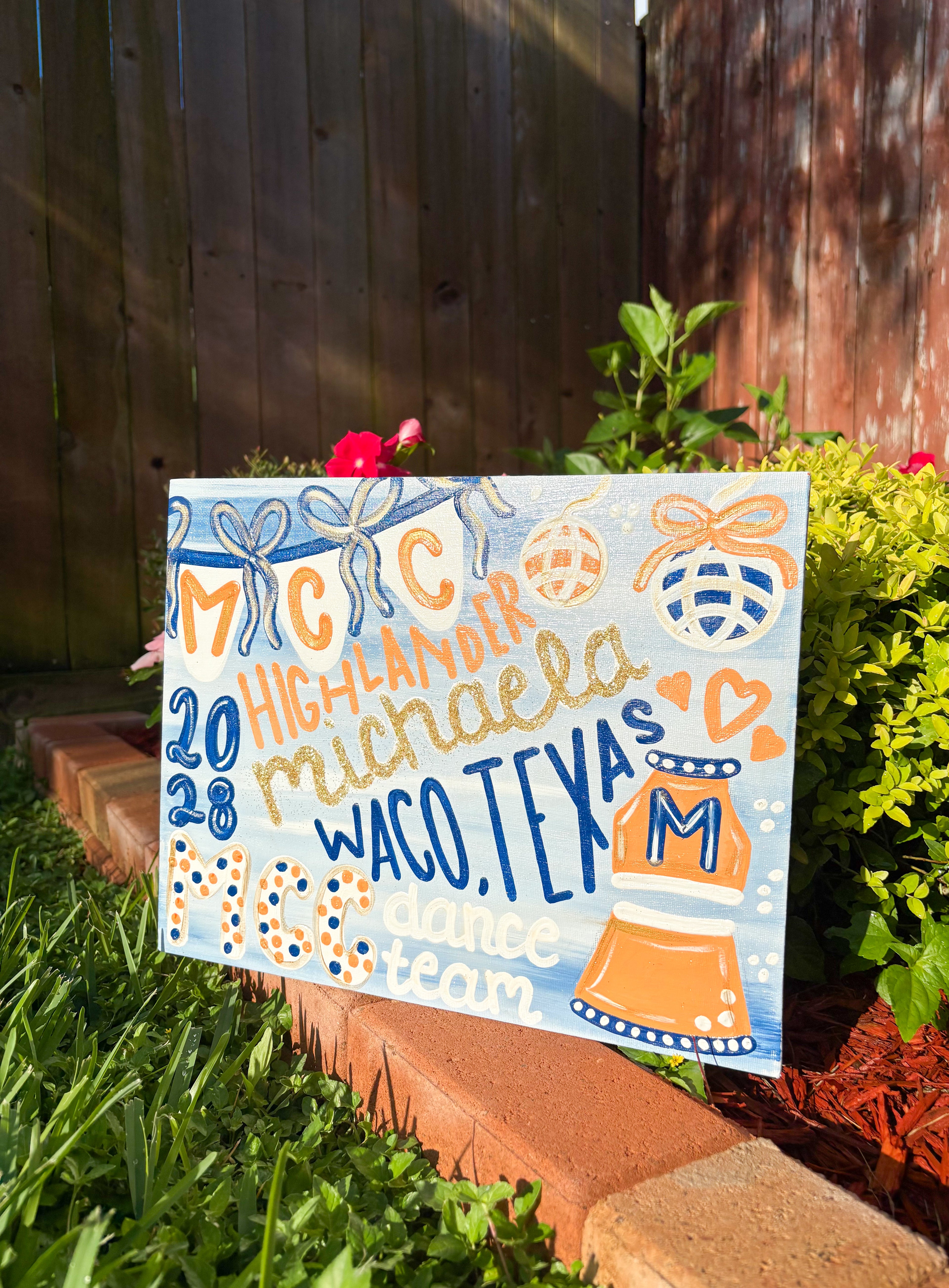 11x14inch College Canvas!
